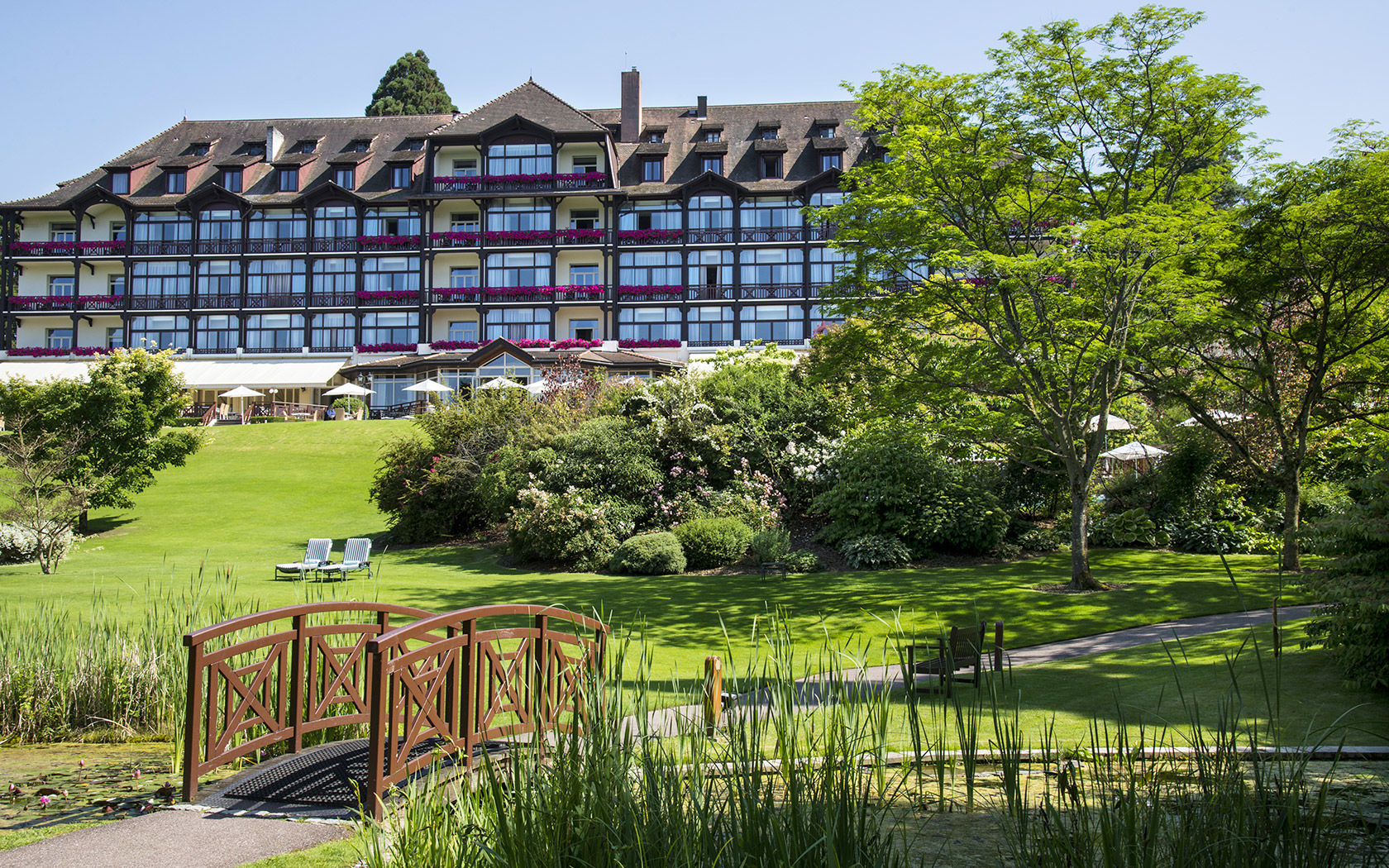 Hotel Ermitage Évian-les-Bains Exterior foto